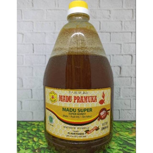 

Madu super 2000ml atau 2liter dari madu pramuka