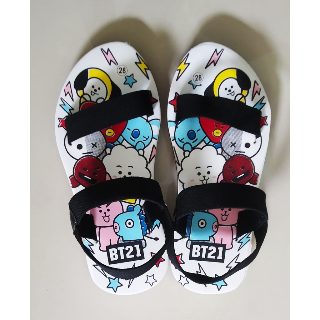 sandal anak/sandal anak perempuan terbaru/sandal anak perempuan bts/sandal gunung anak model tali/sa