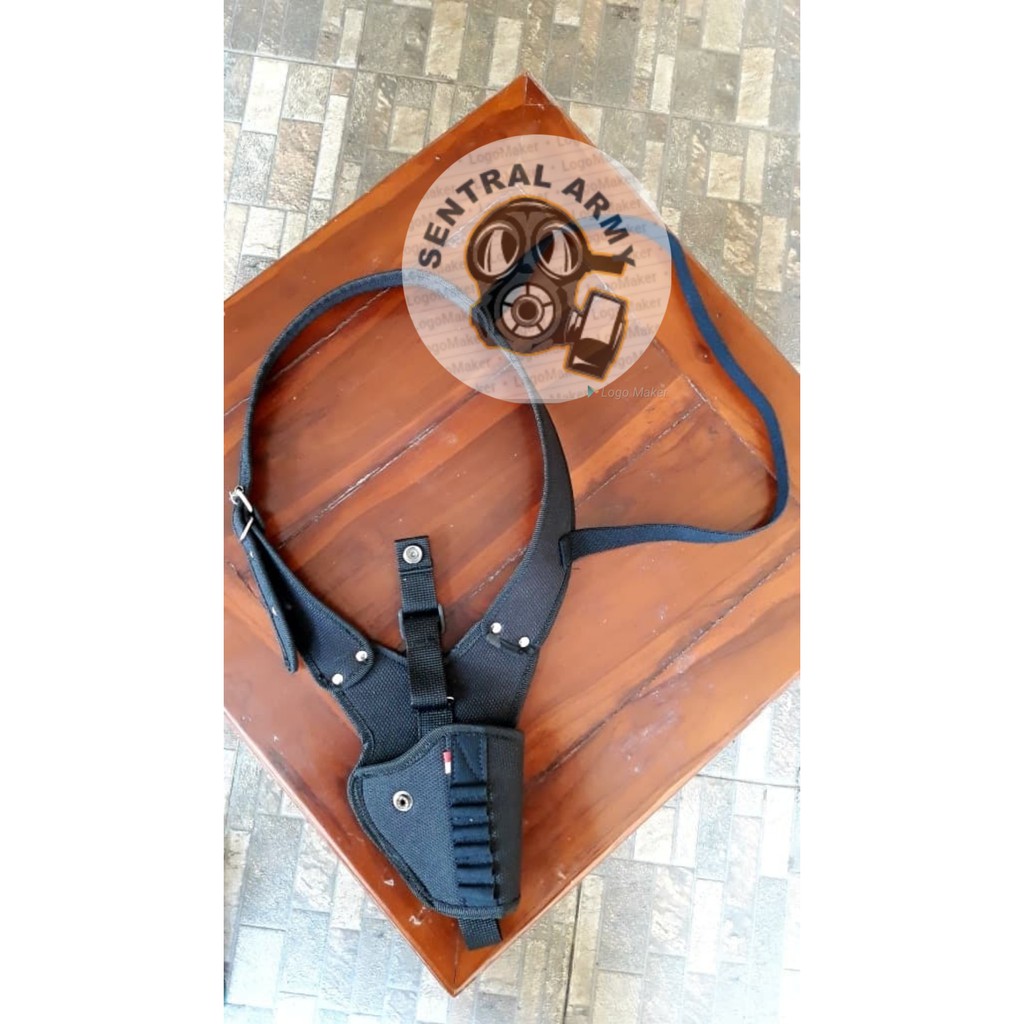 Sarung Pistol Ketiak/ Holster 20 / Sarung Pistol Dalam / Airsoftgun