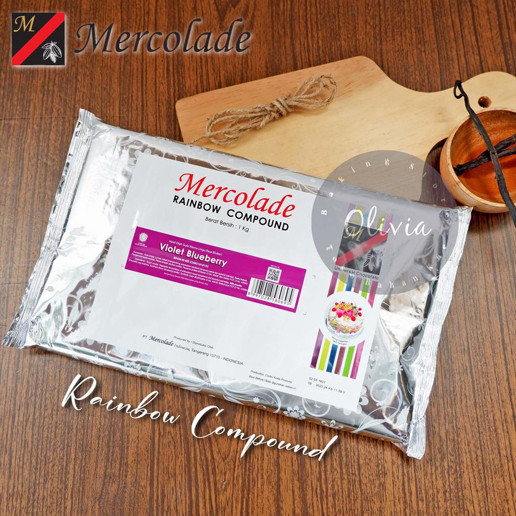 

Mercolade Rainbow Compound Varian Rasa / Cokelat Batang 1 Kg