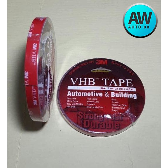 

Double Tape 3M VHB Isolasi Ukuran 12 mm 4 5m Perekat 3M Lem 3M