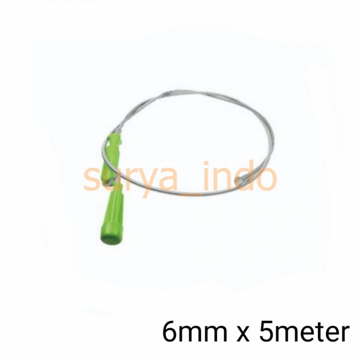 PEMBERSIH PIPA MANUAL 6MM X 5METER PIPE CLEANER HIGH QUALITY