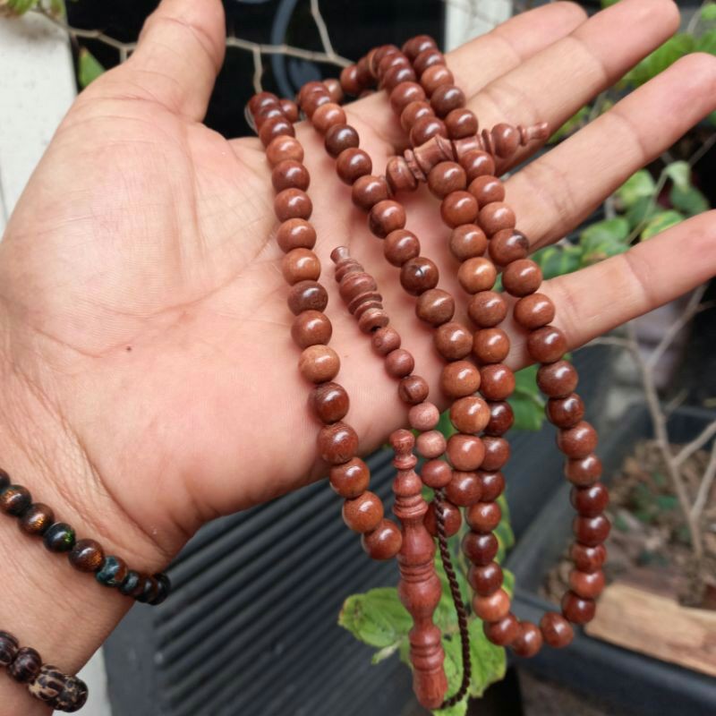 Tasbih stigi asli 8mm tasbih tasbih stigi laut tasbih kayu stigi asli tasbih kayu setigi