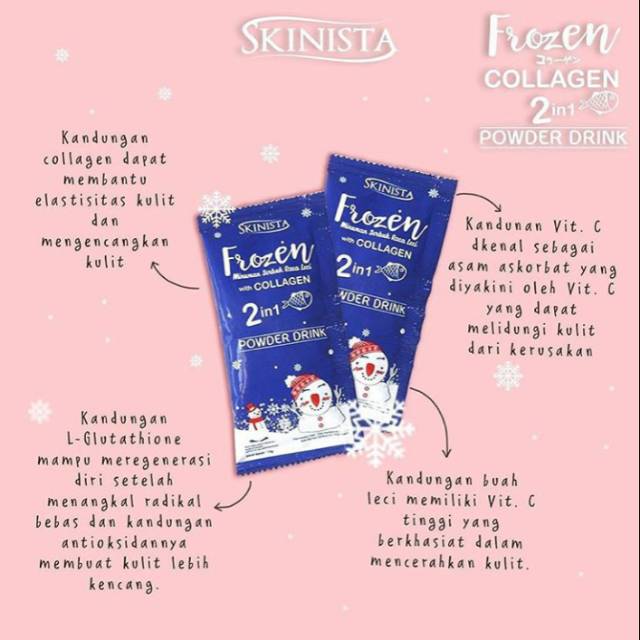 SKINISTA FROZEN COLLAGEN 2in1 powder drink