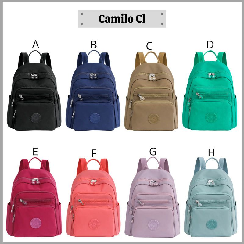 TAS RANSEL WANITA MOTIF LUCU YUESITE CAMILO MEDIUM SEDANG BACKPACK CYUTEBAGS