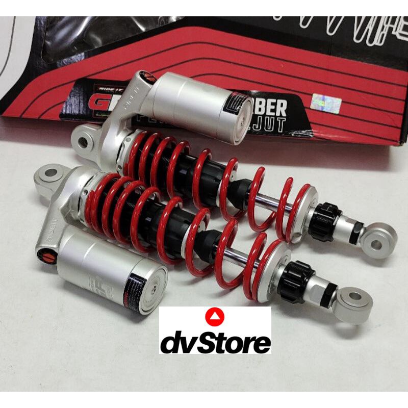Shock ride it Gp 299 280mm,320mm,340mm,360mm rx king,jupiter z,fizr,tiger,dll-Red/silver