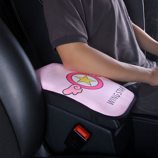 Car Armrest box cushion Armrest box cover Sarung Sandaran Tangan Multifungsi Hand pads Kotak Sandaran Tangan heightening pad