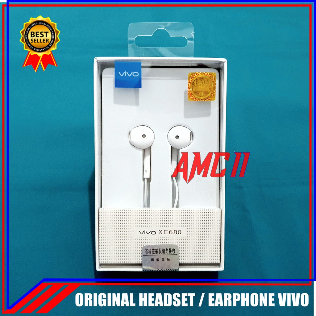 Headset Earphone Vivo V19 V20 V20 SE ORIGINAL 100%