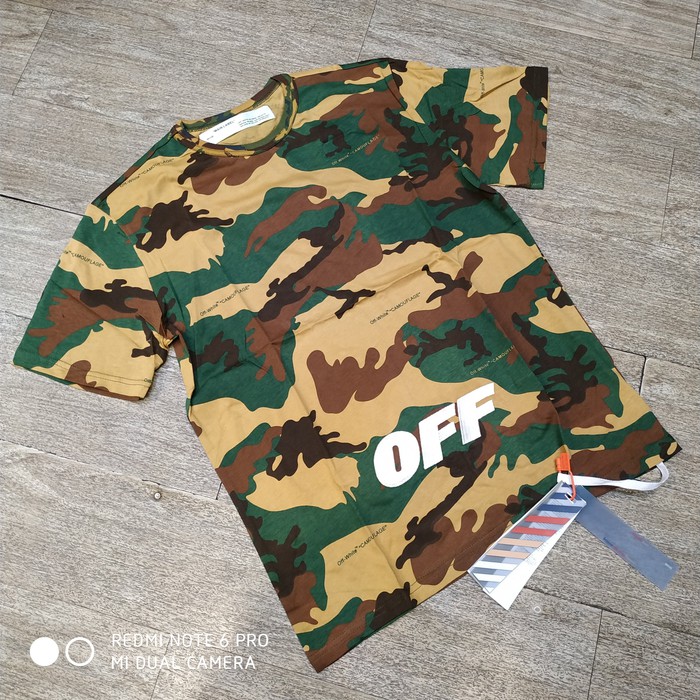 KAOS OFF WHITE ARMY PRIA