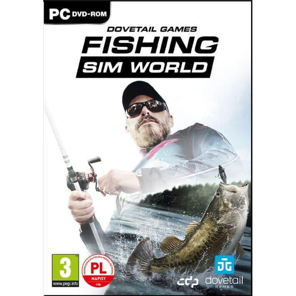 DVD GAME PC GAME Fishing Sim World