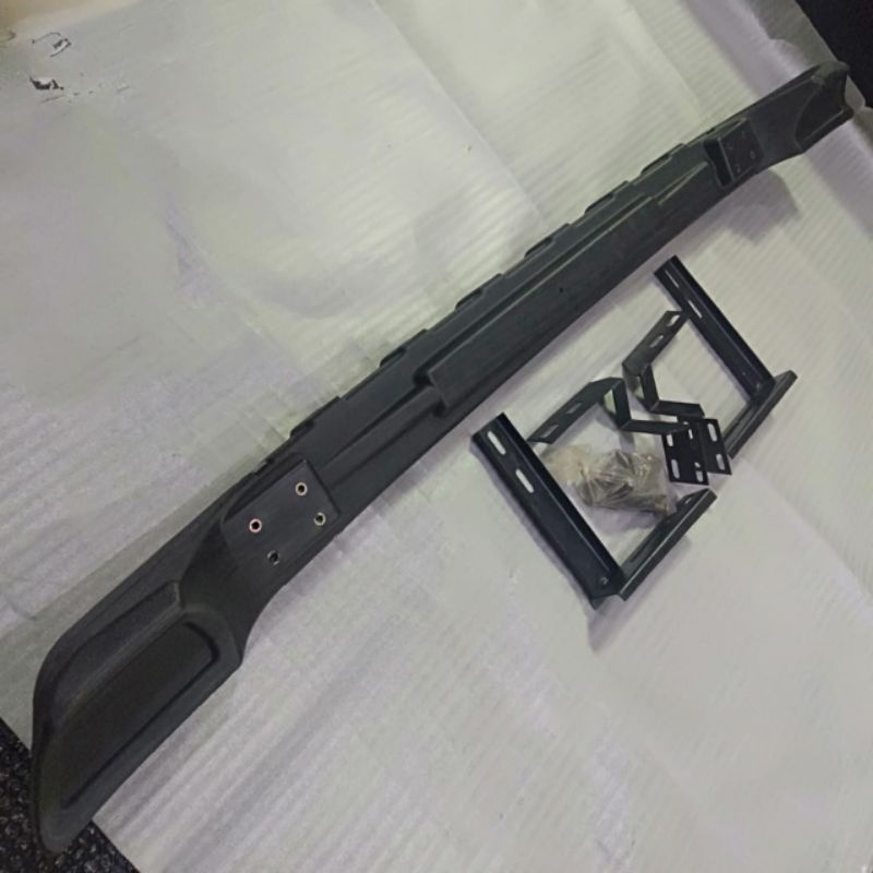 pengaman bumper belakang toyota all new avanza / xenia /veloz 2012 sampai 2018 2017 2016 2015 2013 2014 HITAM plastik abs