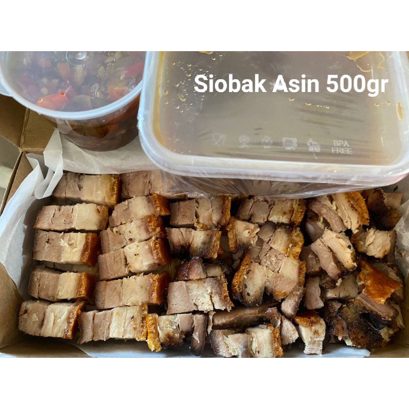 Siobak Asin / Babi Kriuk