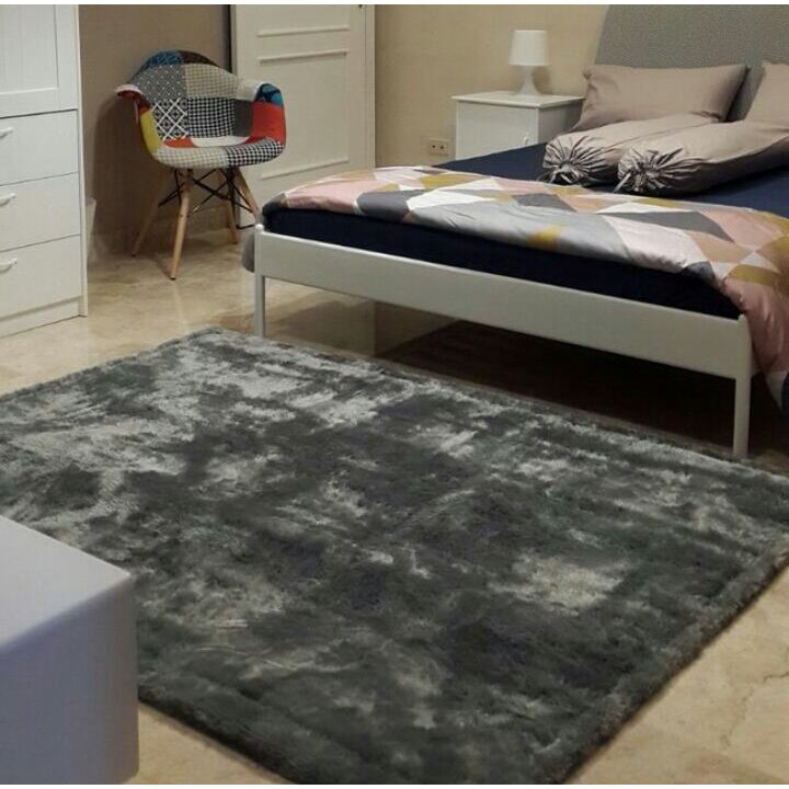  Karpet  Bulu  Murah 150x100x2cm Matras Bulu  Rasfur Shopee  
