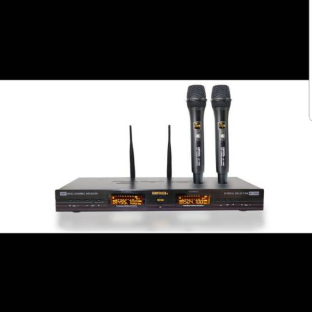 Mic Wireless BMB WT 7600/WT7600 ( Handheld ) bisa ganti frequency garansi resmi