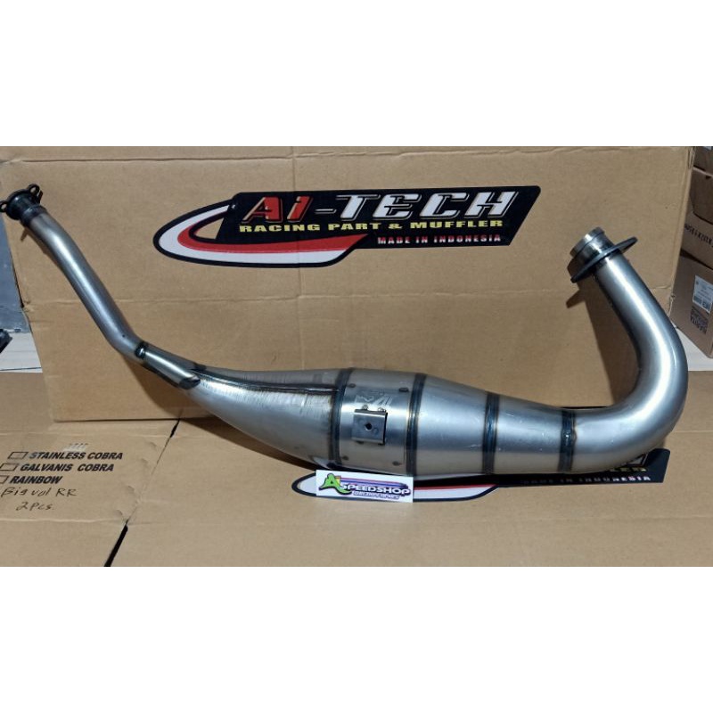 perutan nalpot aitech perutan kenalpot aitech knalpot aitech