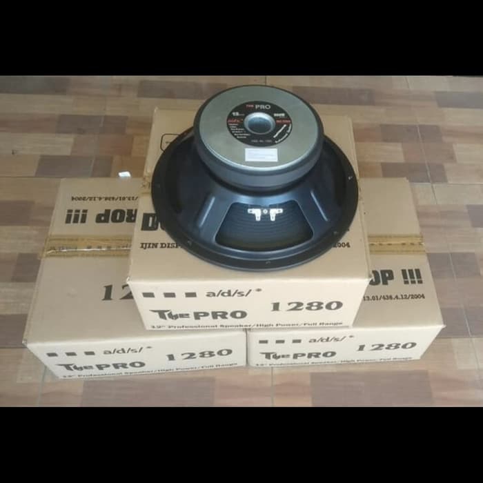 Speaker ADS 12 inch 1280 Fullrange 800watt / Speaker ADS 1280 800watt