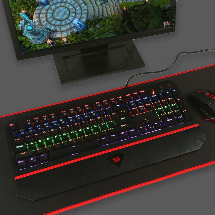 Redragon Anala K558 Keyboard Gaming Mechanical - Led Backlit