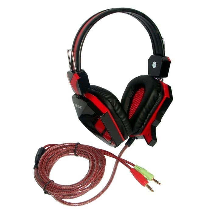 Headset Gaming Rexus F22 Headphone WITH MIC Head Set Ear Phone GARANSI