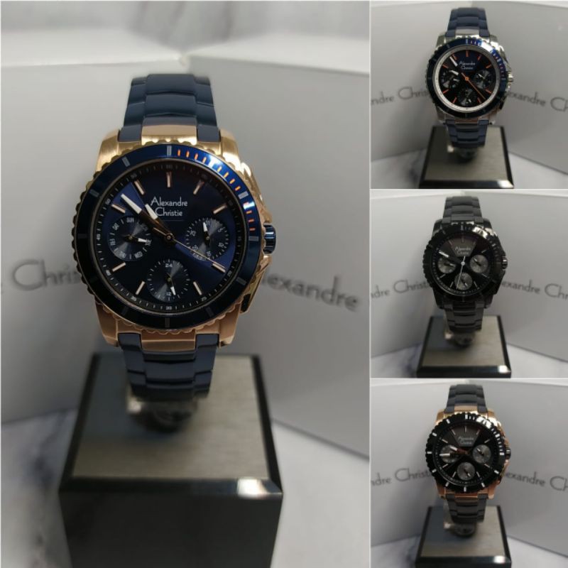 Jam Tangan Wanita Alexandre Christie 6455 AC6455 AC 6455