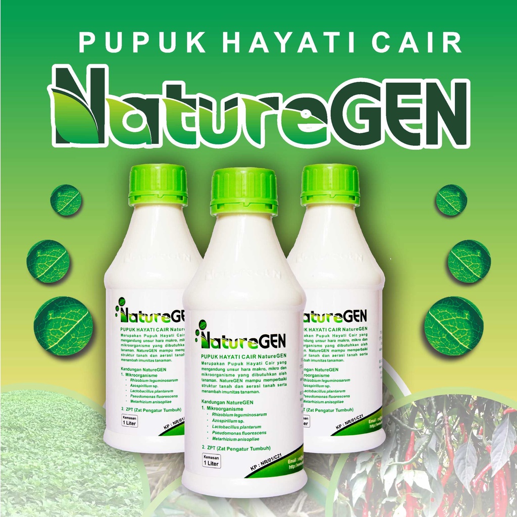 Pupuk Hayati Cair NatureGEN