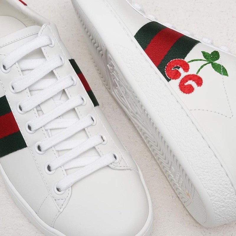 cherry gucci sneakers
