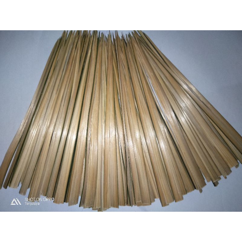 tusuk sate/tusukan sate/tusuk sate gepeng untuk daging kambing sapi dll