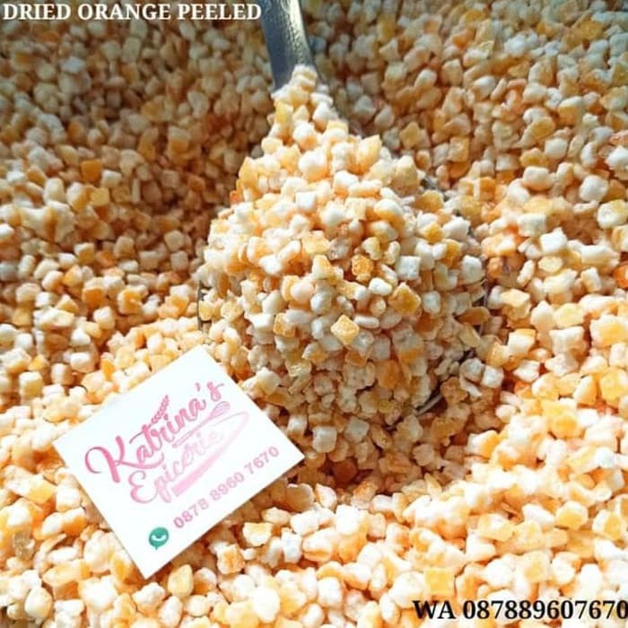 

500 Gram MANISAN KULIT JERUK KERING - DRIED ORANGE PEELED Terjamin