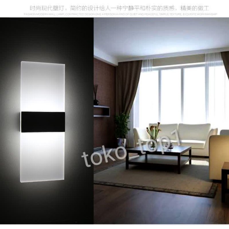 Lampu hias dinding 3w kamar tempel led corridor light 3w /lampu ding ding/putih /warm white