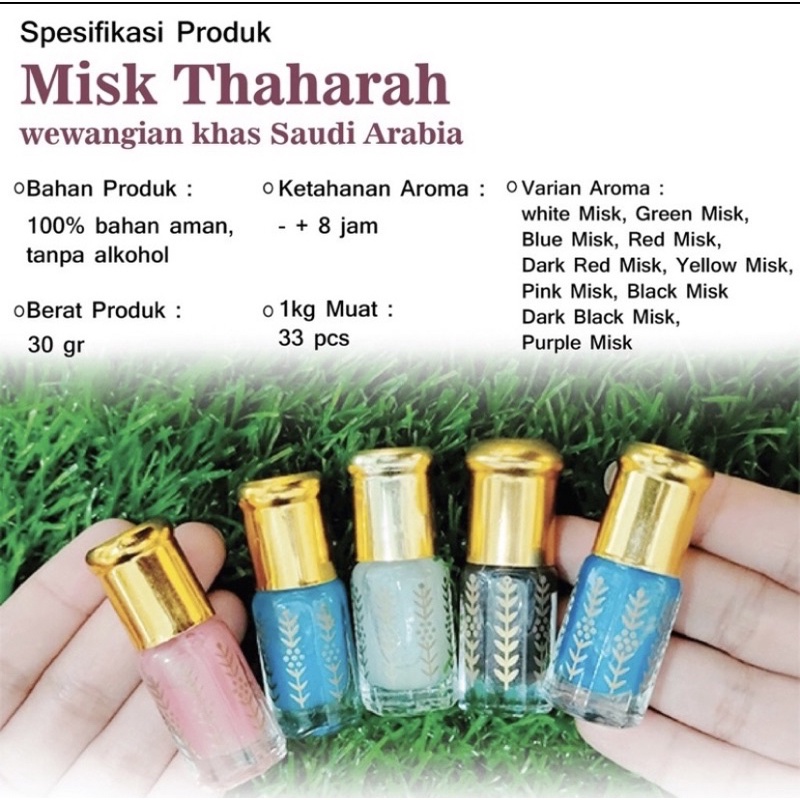 Misk Thaharah Miss Tahara Mis Taharah Original Musk Thaharah Miss Taharah musk taharah