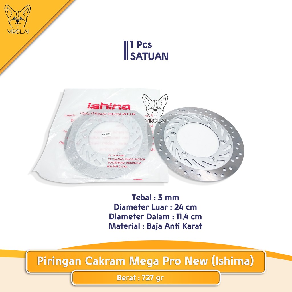 Piringan Cakram Mega Pro New [Ishima]