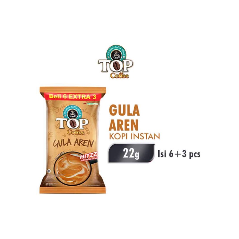 

KOPI TOP GULA AREN POUCH 6+3