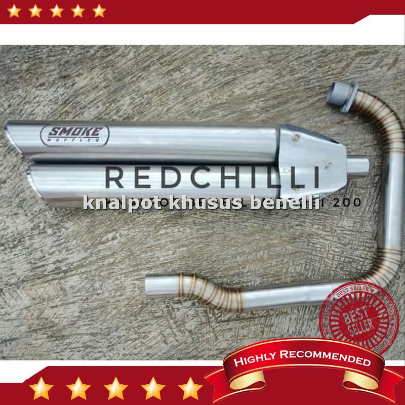 Diskon Knalpot Benelli Motobi 200 Efi - Knalpot Benelli Motobi 200 Evo Promo