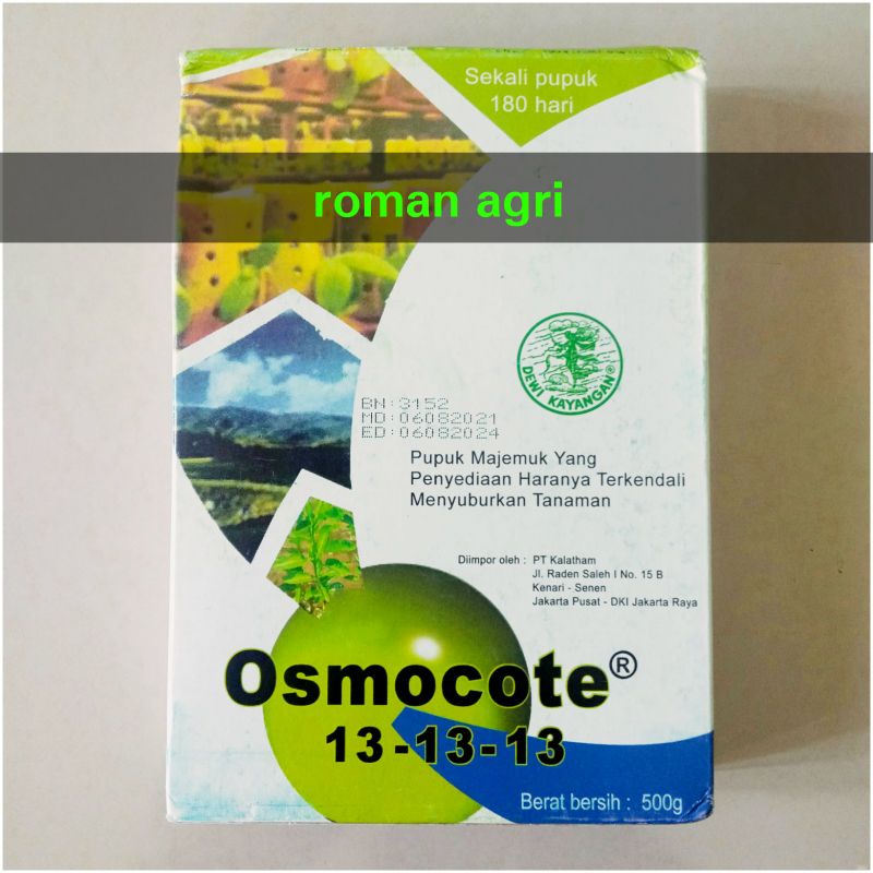 Osmocote 13 13 13 isi 500 Gram Pupuk Dekastar 131313 Kemasan Asli
