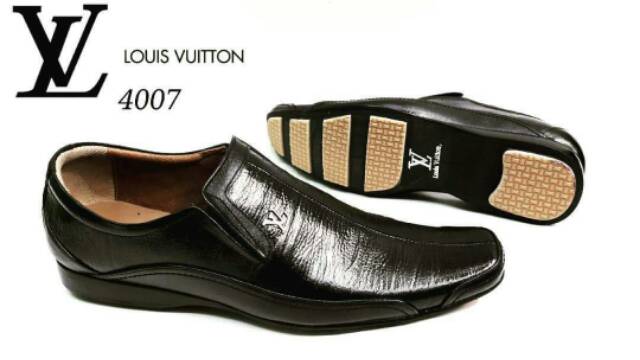 SEPATU PENTOFEL KULIT IMPORT Louis Vuitton Pentofel