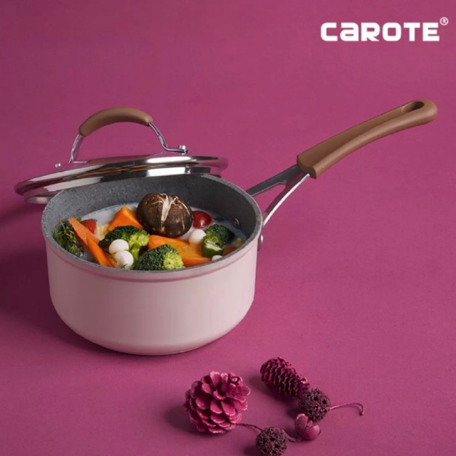 CAROTE Bio Pink Sauce Pan - READY STOCK  Only 2 left