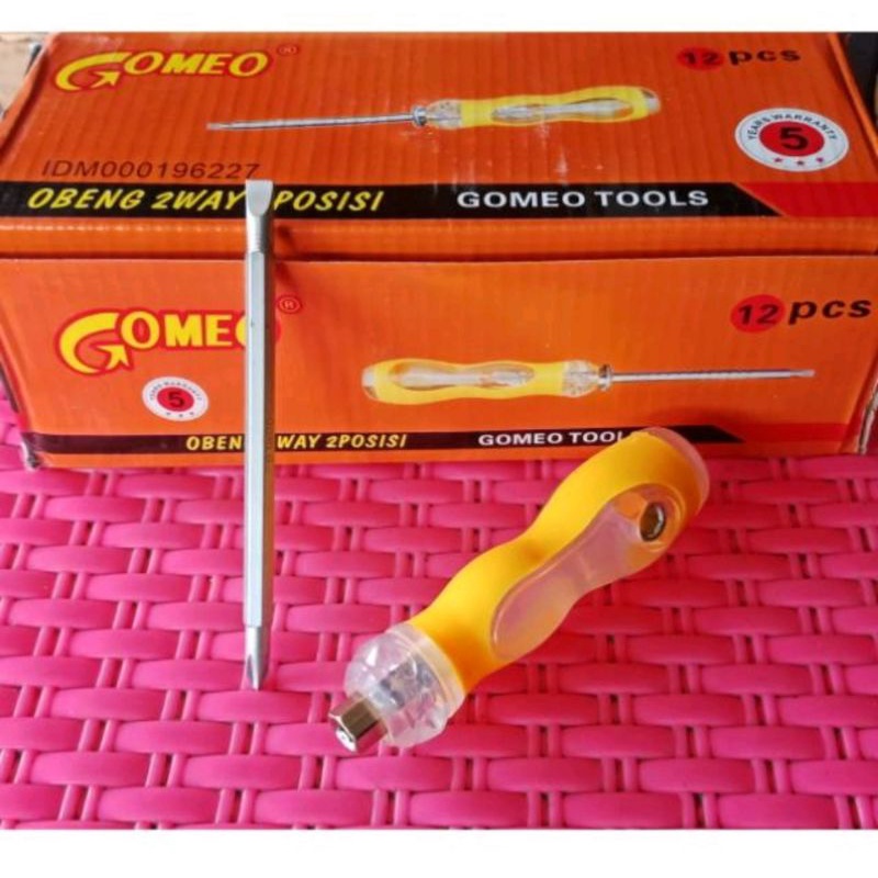 obeng 2 way -/+  mrenk  GOMEO 5'