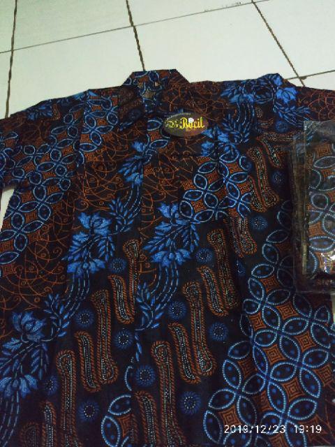Kemeja Hem Batik Terviral Top 1 Di Shopee Original No Kw Ready Seragam Harga Grosir