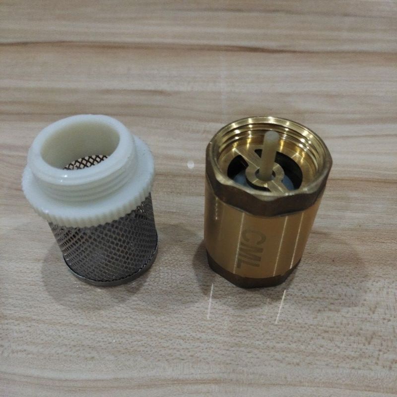 foot klep Kuningan 1&quot; Camel / foot klep 1&quot; Kuningan camel / tusen klep+saringan 1&quot; camel