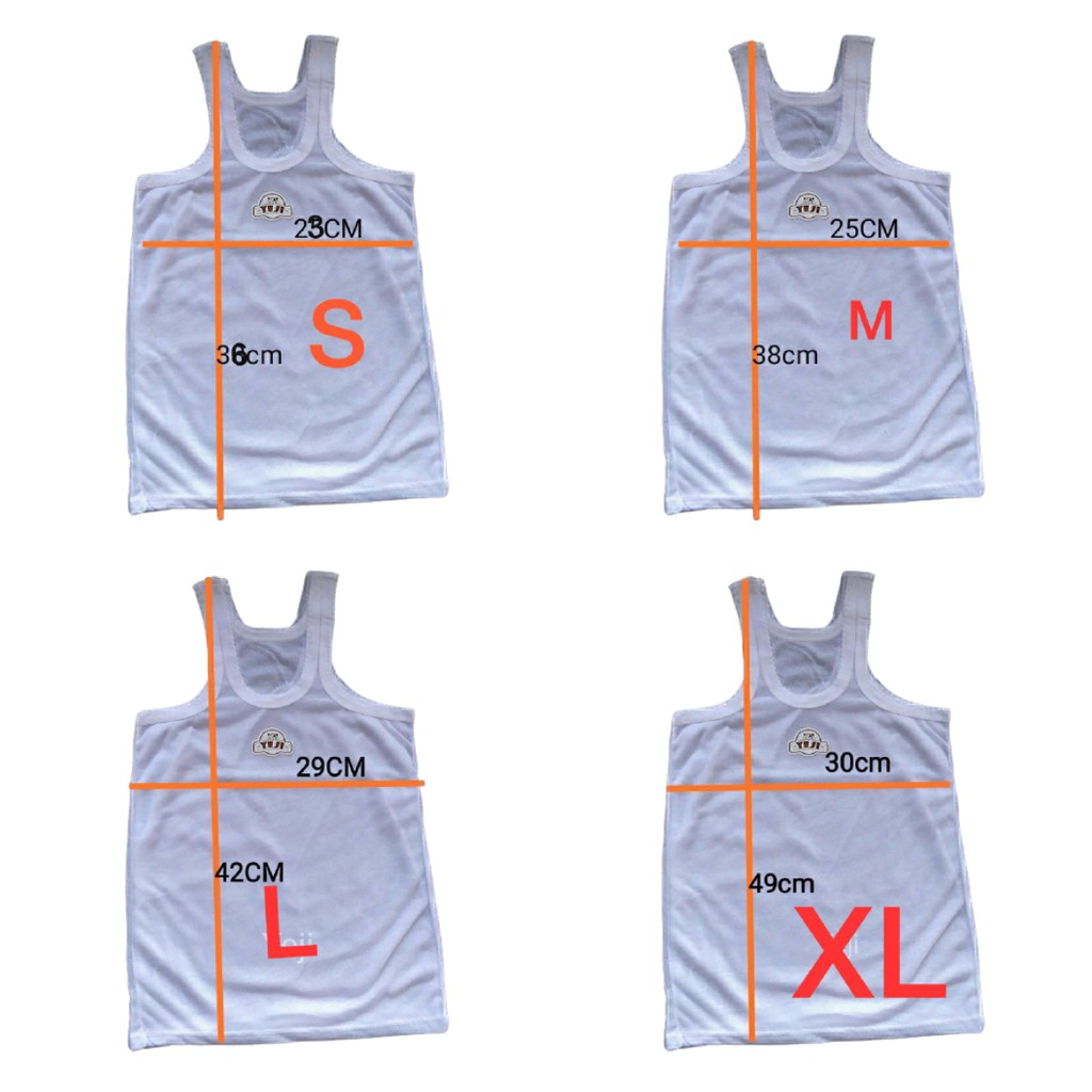 KAOS SINGLET ANAK BAYI / KAOS DALAM BAYI POLOS PUTIH / SINGLET ANAK BABY DELPHI