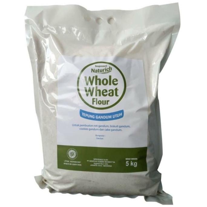 

BOGASARI NATURICH WHOLW WHEAT FLOUR 5 KG