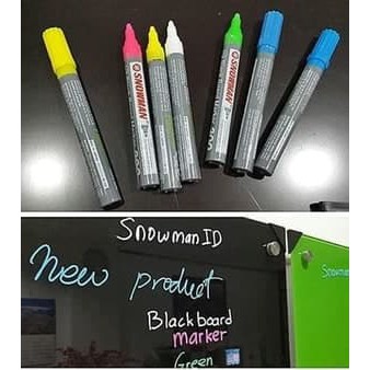 

Dijual Spidol Snowman Black board BB300 1 biji Limited