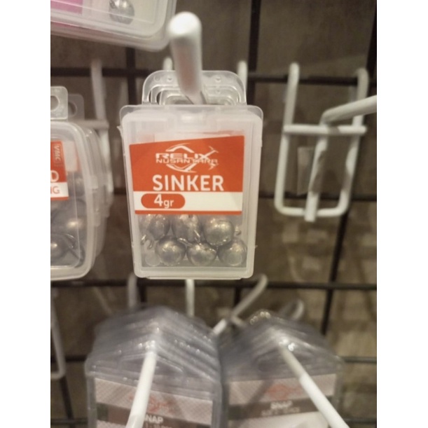 Pemberat Pancing RELIX NUSANTARA Sinker Relik Nusantara Perlengkapan Alat Pancing Pancingan Timah Mu