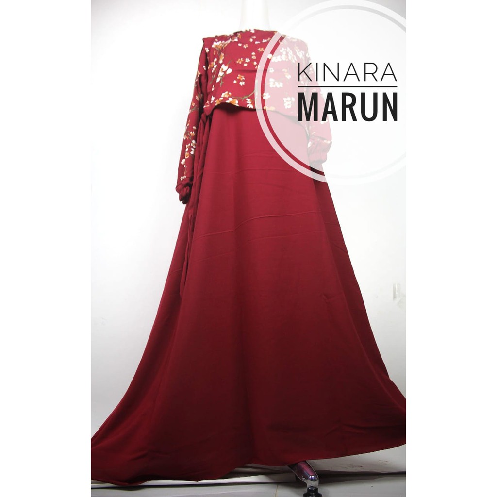 PREMIUM GAMIS HANBOOK monalisa KINARA sakura mix wolfis polos wanita remaja syari anak tanggung new