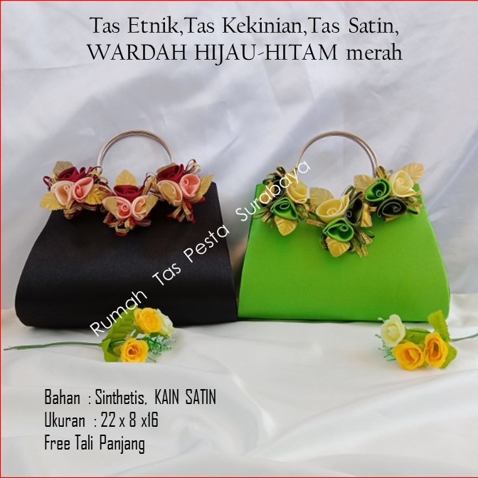 PAKET TAS PESTA WARDAH MODEL CLUTH DANSELEMPANG , 2 TAS ONGKIR TAS BEST SELLER