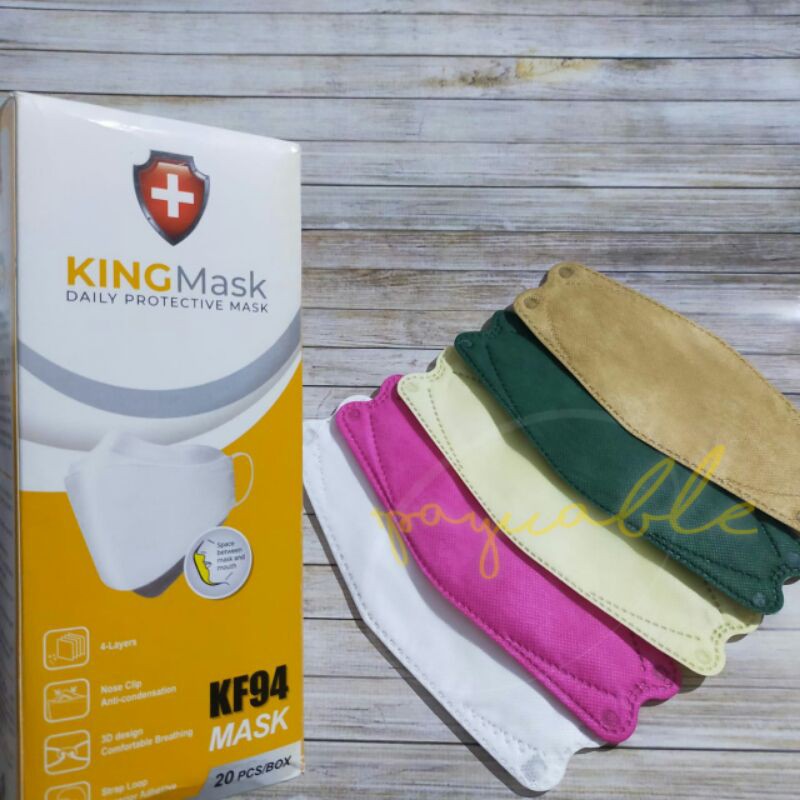 Masker KF94 KING Mask - Masker KF 94 KingMask Warna