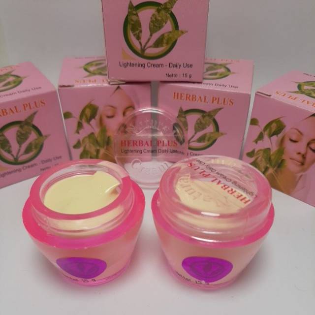 CREAM HERBAL PLUS BPOM Ecer