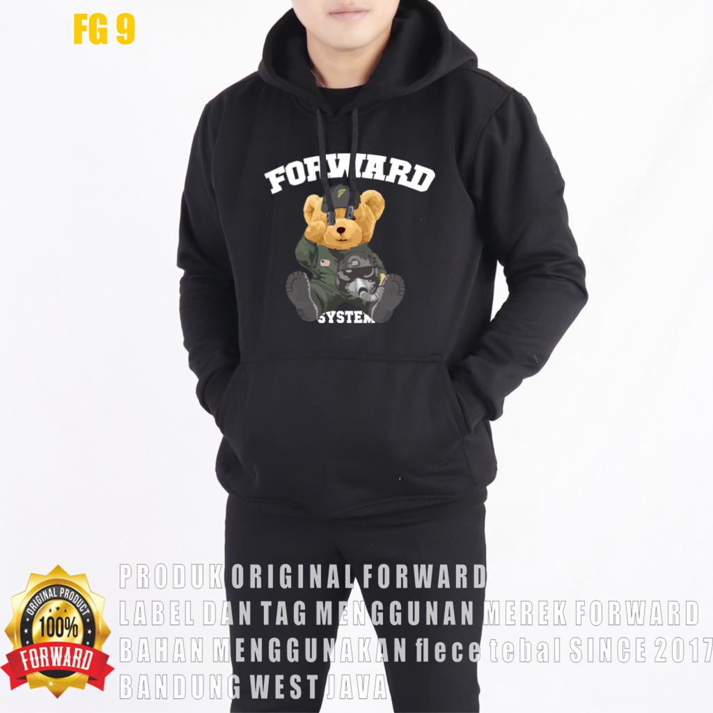 Sweater Pria Japanese Sweater Hoodie Fleece Jumper Switer Model Jepang Terbaru FORWARD SYSTEM Lanzclothing FG9