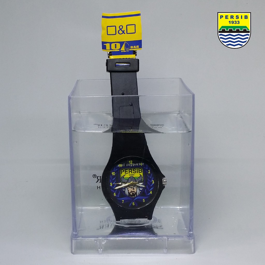 JAM TANGAN PERSIB ANTI AIR (+BOX JAM BB &amp; +BATREI CADANGAN)