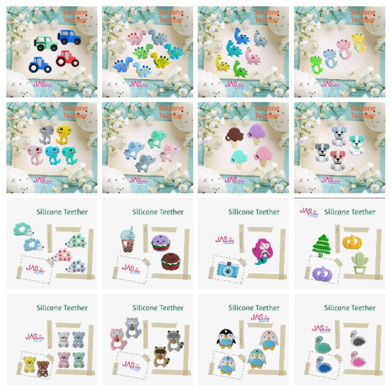 Gigitan bayi lucu, mainan bayi, mainan anak, teether hadiah bayi, empeng bayi