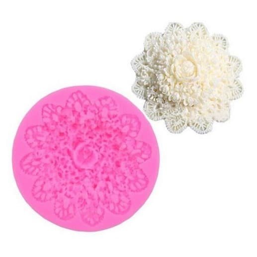 3D Silicon Mold Fondant Cake Decoration - Flower Bouquet